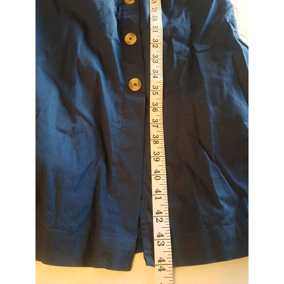 Time And Tru Dress Womens Size Medium Size 8-10 Blue Belt Cove Boho Bohemian - Picture 11 of 11